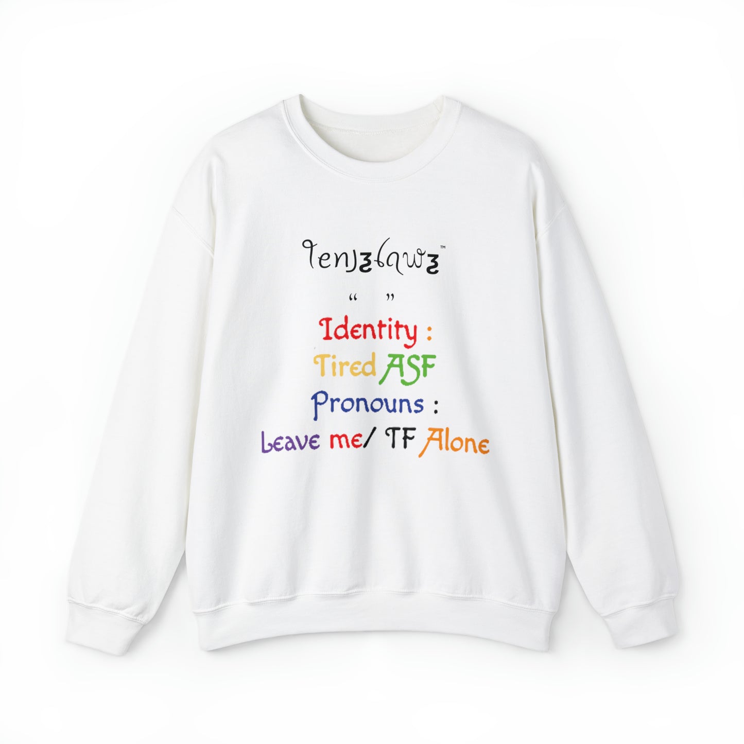 ID Me - Crewneck/Sweatshirt {front art}