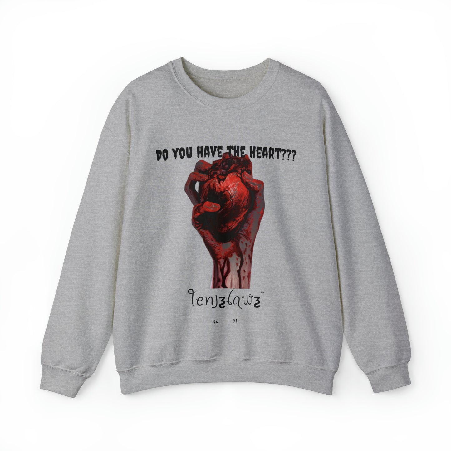 Do you have the Heart??? - Crewneck/Sweatshirt {front art}