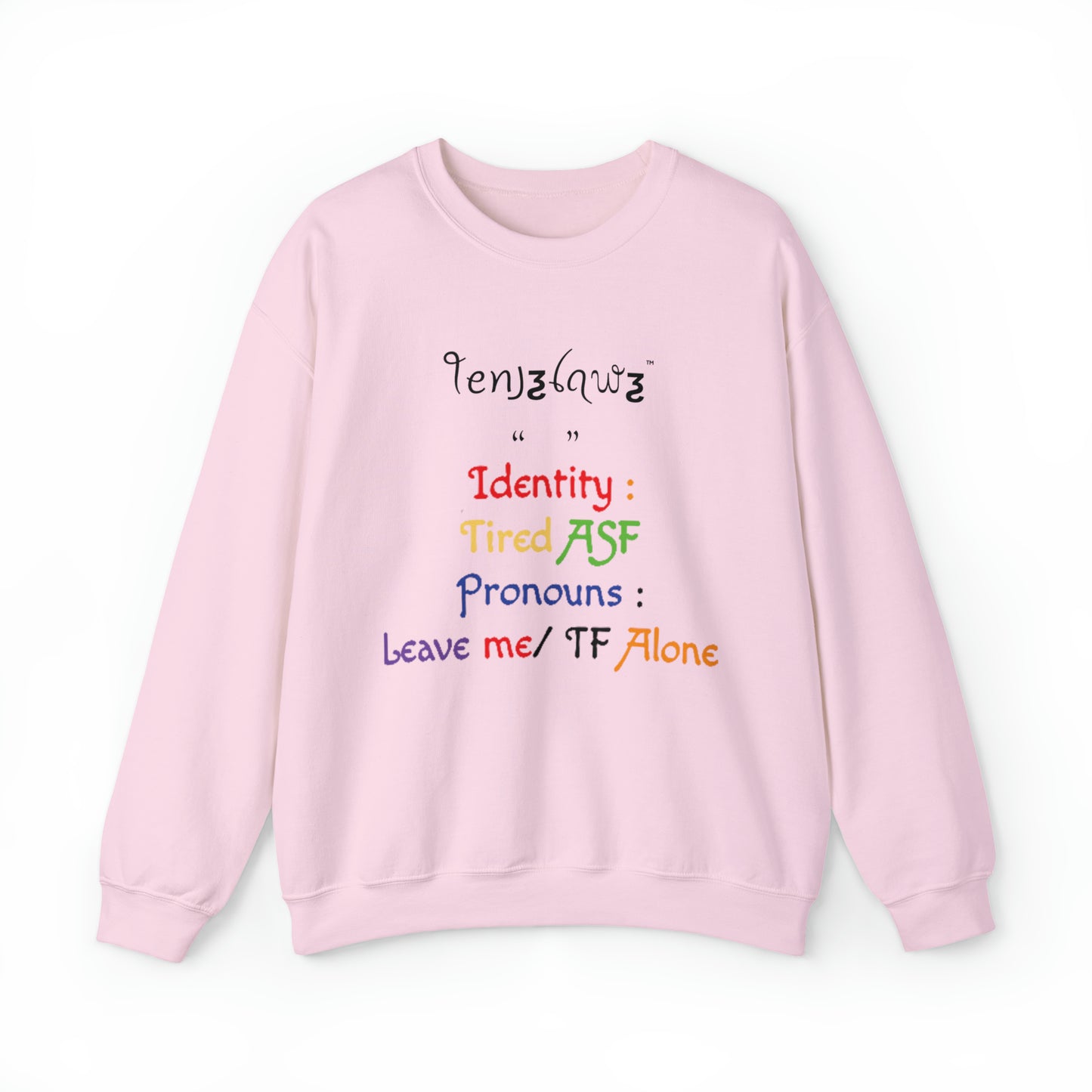 ID Me - Crewneck/Sweatshirt {front art}
