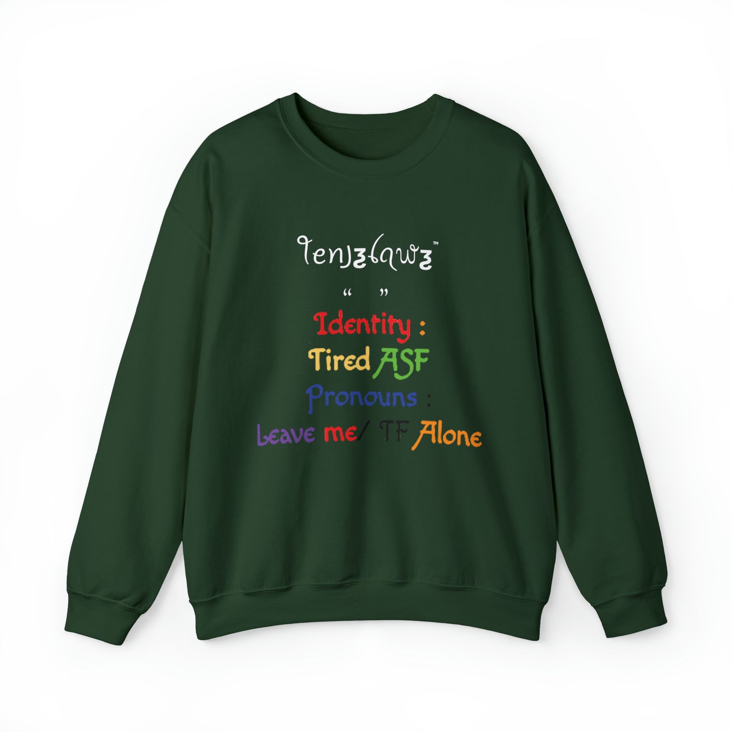 ID Me - Crewneck/Sweatshirt {front art}
