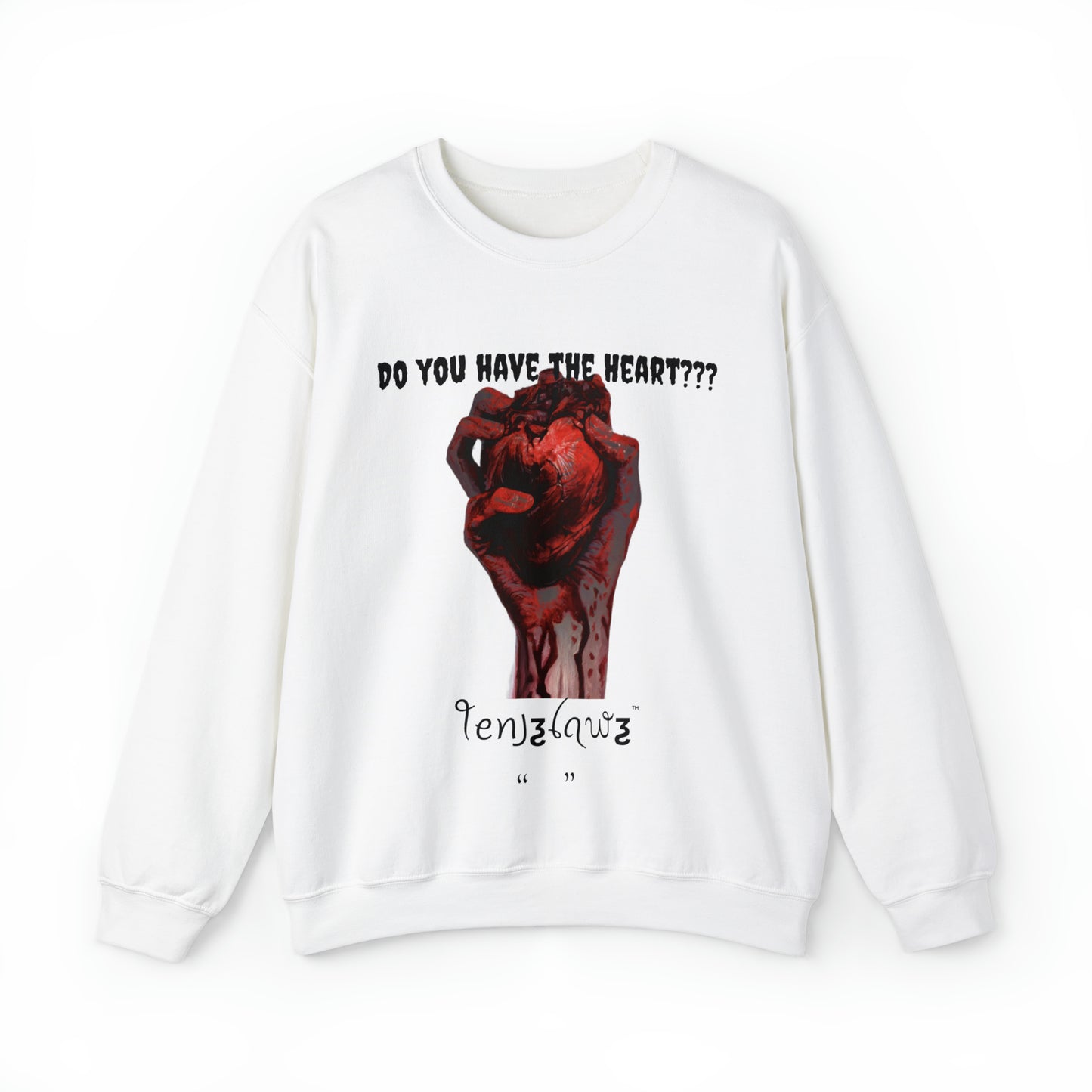Do you have the Heart??? - Crewneck/Sweatshirt {front art}