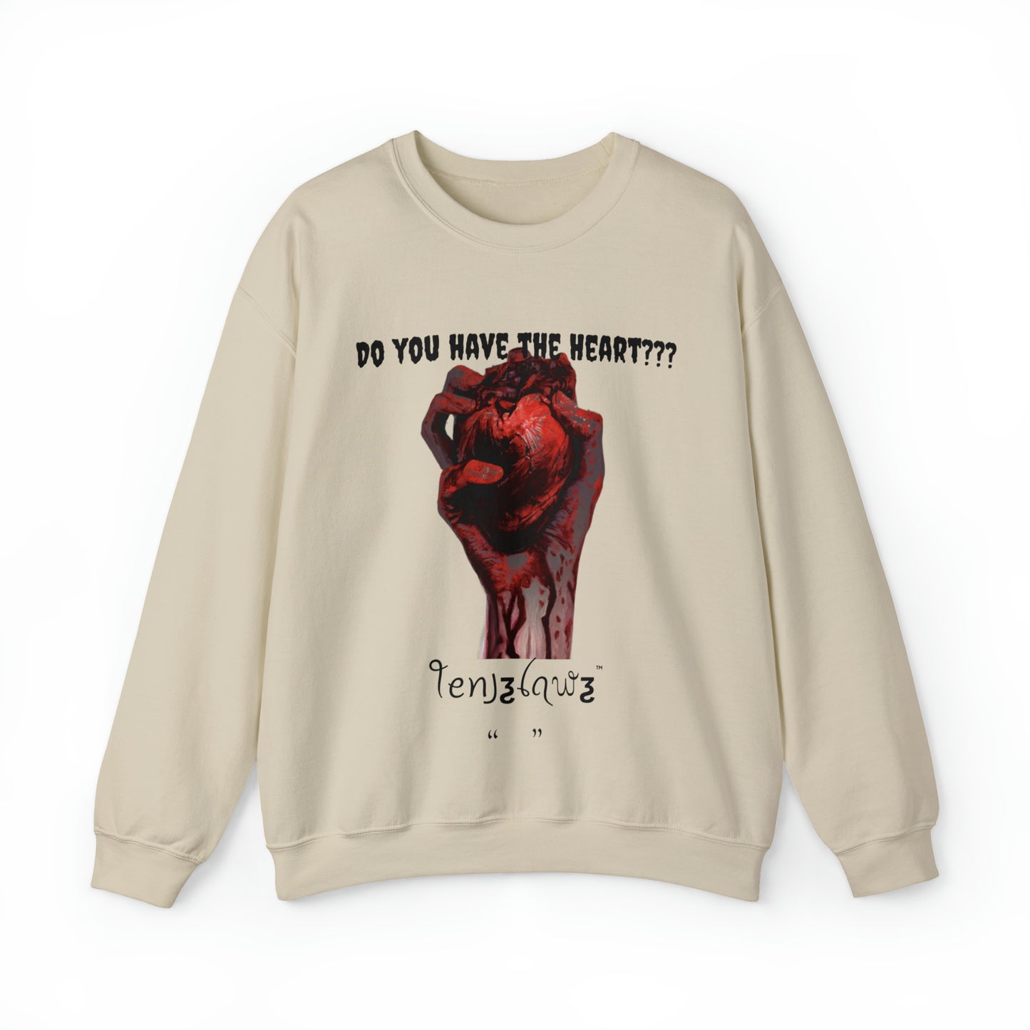 Do you have the Heart??? - Crewneck/Sweatshirt {front art}