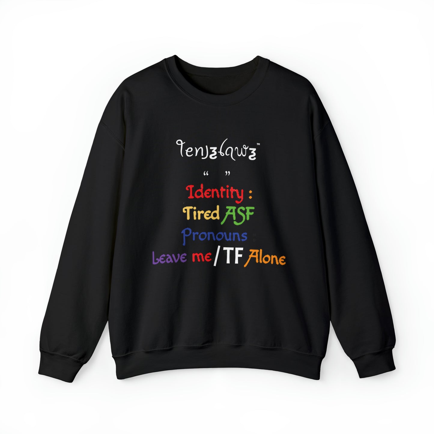 ID Me - Crewneck/Sweatshirt {front art}